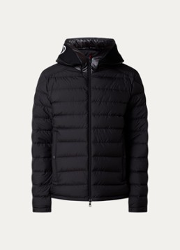 Moncler Heren Chevrerie gewatteerd jack met donsvulling in de kleur Zwart, maat: 3/L