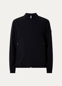 Moncler Heren Frene windjack met ritszakken in de kleur Zwart, maat: 1/S