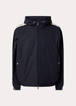 Moncler Heren Olan windjack met capuchon in de kleur Donkerblauw, maat: 1/S