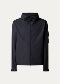 Moncler Heren Sassiere windjack met capuchon in de kleur Zwart, maat: 2/M