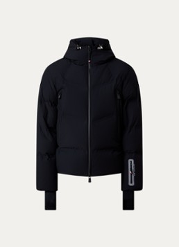 Moncler Heren Angren puffer jack met donsvulling en waterafstotende coating in de kleur Zwart, maat: 1/S