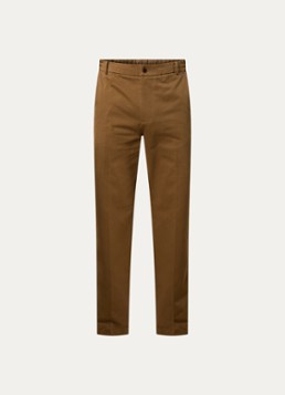 Moncler Heren Straight fit chino met steekzakken in de kleur Camel, maat: 50