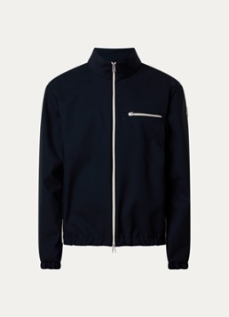 Moncler Heren Fourioun jack met ritszakken en logo in de kleur Donkerblauw, maat: 2/M