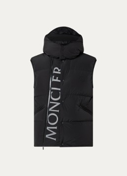 Moncler Heren Bodywarmer met steekzakken in de kleur Zwart, maat: 2/M
