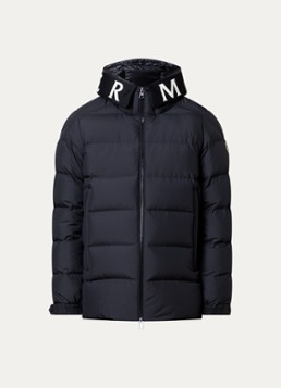 Moncler Heren Orvelle puffer jack met donsvulling en steekzakken in de kleur Donkerblauw, maat: 3/L