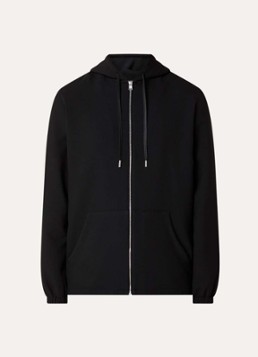 Sandro Heren Sweatvest met capuchon in de kleur Zwart