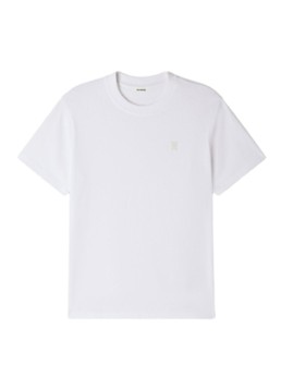 Sandro Heren T-shirt met logo in de kleur Wit