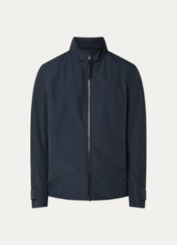 Strellson Heren Lucca softshell jack met ritszakken in de kleur Donkerblauw, maat: 46