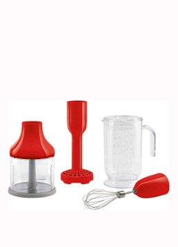 SMEG 50's Style accessoireset voor de staafmixer HBF01RD Rood - Deal