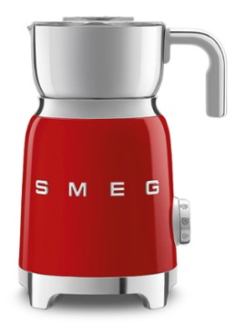 SMEG 50's Style Melkopschuimer 600 ml Rood - Deal