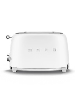 SMEG 50's Style broodrooster 2-slots TSF01WHMEU Mat wit - Deal