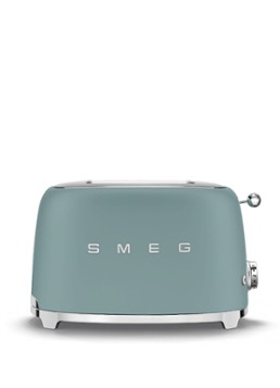 SMEG 50's Style broodrooster 2-slots TSF01EGMEU Emerald Green - Deal