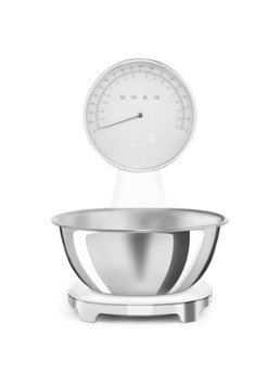 SMEG Digitale analoog keukenweegschaal Pastelblauw - Deal