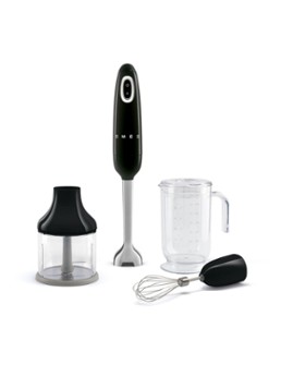 SMEG Handmixer HBF03 Zwart - Deal