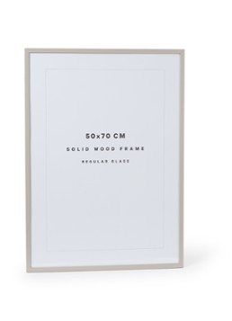THE POSTER CLUB Wood fotolijst 30 x 40 cm Beige - Deal
