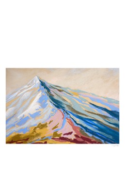 THE POSTER CLUB Velvet Peak III, Mandy Maria print Multicolor - Deal