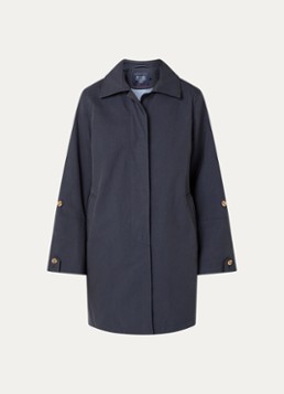 River Woods Dames Trenchcoat met steekzakken in de kleur Blauw