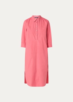 River Woods Dames Midi tuniekjurk met steekzakken in de kleur Koraal