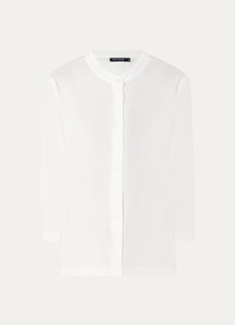 River Woods Dames Blouse met ronde hals in de kleur Wit