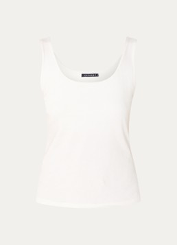 River Woods Dames Tanktop met ronde hals in de kleur Gebroken wit