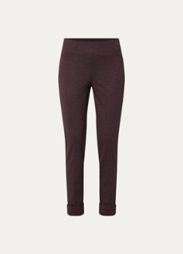 River Woods Dames High waist skinny fit legging met stretch in de kleur Aubergine
