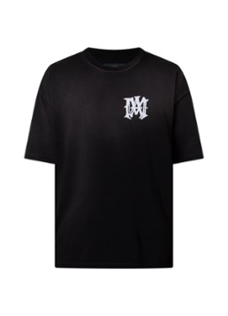 AMIRI Heren Hollywood T-shirt met logoborduring in de kleur Zwart, maat: S