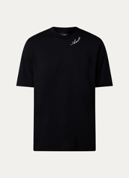 AMIRI Heren Script T-shirt met logo in de kleur Zwart, maat: S