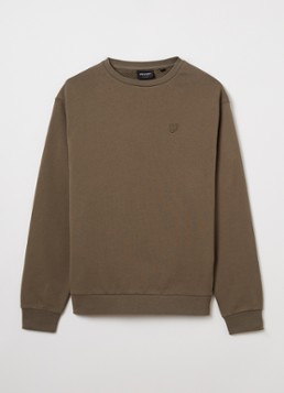 Lyle & Scott Jongens Sweater met logoborduring in de kleur Groen, maat: 12-13J=152