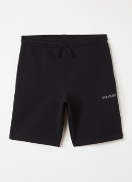 Lyle & Scott Jongens Loose fit korte joggingbroek met steekzakken in de kleur Zwart, maat: 14-15J=164