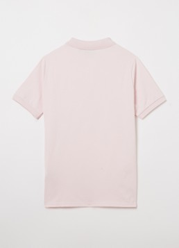 Lyle & Scott Jongens Polo met logoborduring in de kleur Lichtroze, maat: 7-8J=128