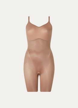 SPANX Dames Invisible corrigerende body in de kleur Lichtbruin, maat: M