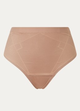 SPANX Dames Invisible corrigerende string in de kleur Lichtbruin, maat: S