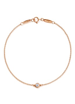 Tiffany & Co. Dames Diamonds by the Yard schakelarmband van 18 karaat roségoud 62803 in de kleur