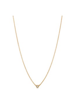 Tiffany & Co. Dames Diamonds by the Yard Single ketting van 18 karaat geelgoud met diamant 18852 in de kleur