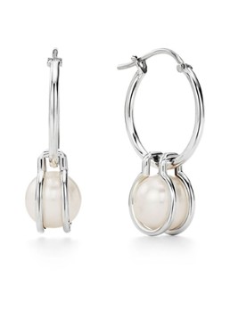 Tiffany & Co. Dames Parel oorringen van sterling zilver 57598 in de kleur