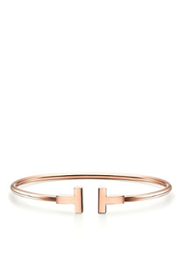 Tiffany & Co. Heren Wire Large bangle van 18 karaat roségoud 69748 in de kleur