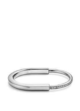 Tiffany & Co. Dames Tiffany Lock bangle van 18 karaat witgoud met diamant 57708 in de kleur