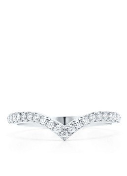 Tiffany & Co. Dames Tiffany Soleste V ring met diamant 20357 in de kleur