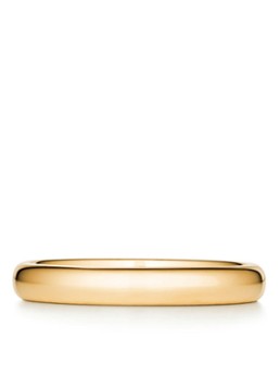 Tiffany & Co. Dames Tiffany Forever Wedding Band ring van 18 karaat geelgoud 3278 in de kleur