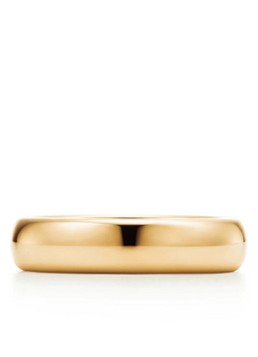 Tiffany & Co. Dames Tiffany Forever Wedding Band ring van 18 karaat geelgoud 3293 in de kleur