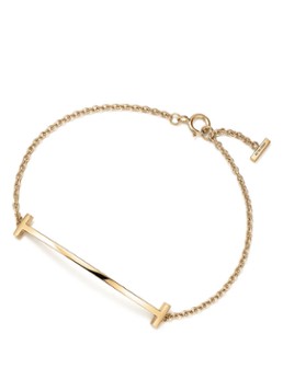 Tiffany & Co. Dames Tiffany T Smile armband van 18 karaat geelgoud 74022 in de kleur