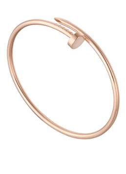 Cartier Dames Juste un Clou Small armband van 18 karaat roségoud CRB6062517 in de kleur Roségoud
