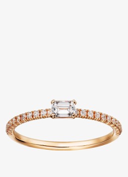Cartier Dames Étincelle de Cartier ring van 18 karaat roségoud met 0.10 ct diamant CRB42167 in de kleur Roségoud