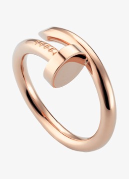 Cartier Dames Juste un Clou ring van 18 karaat roségoud CRB40925 in de kleur Roségoud