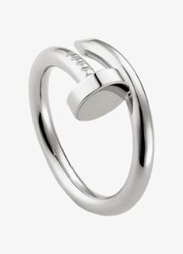 Cartier Heren Juste un Clou ring van 18 karaat witgoud CRB40992 in de kleur Witgoud