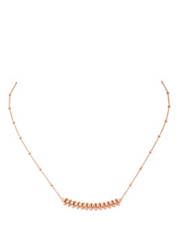 Cartier Dames Clash de Cartier ketting van 18 karaat roségoud CRB7224744 in de kleur Roségoud