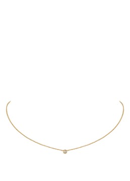 Cartier Dames Cartier d'Amour ketting XS van 18k geelgoud met diamant CRB7224517 in de kleur Geelgoud