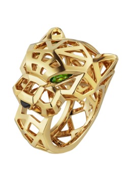 Cartier Dames Panthère de Cartier ring van 18k geelgoud met edelsteen CRN4767955 in de kleur Geelgoud