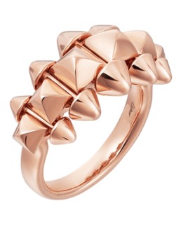 Cartier Dames Clash de Cartier large ring van 18 karaat roségoud CRB4235300 in de kleur Roségoud