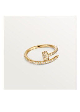 Cartier Heren Juste un Clou ring van 18 karaat geelgoud met 53 diamanten CRB4231500 in de kleur Geelgoud